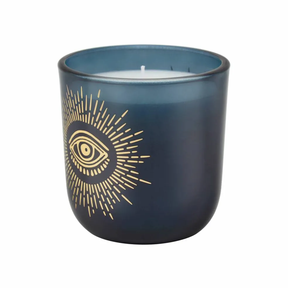 Assorted 10oz. Evil Eye Scented Glass Jar Candle with Lid, 1pc. by Ashland®