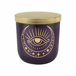 Assorted 10oz. Evil Eye Scented Glass Jar Candle with Lid, 1pc. by Ashland®