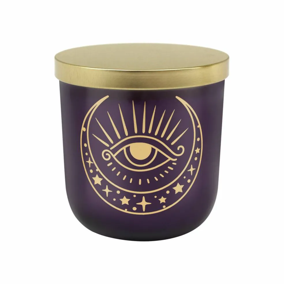 Assorted 10oz. Evil Eye Scented Glass Jar Candle with Lid, 1pc. by Ashland®