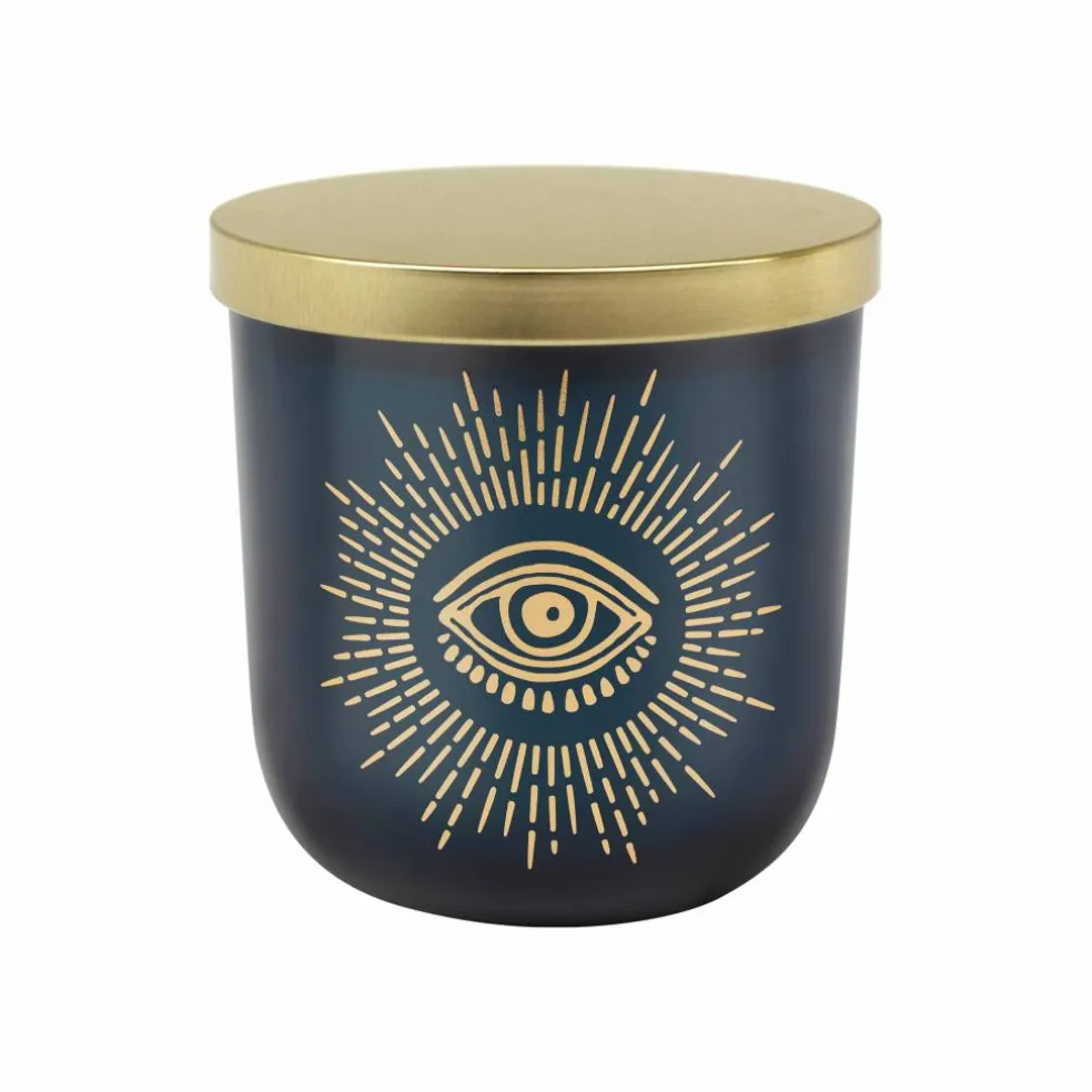 Assorted 10oz. Evil Eye Scented Glass Jar Candle with Lid, 1pc. by Ashland®
