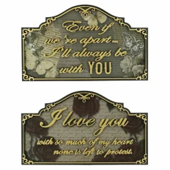 Assorted 9" Parchment & Floral Quote Block Tabletop Décor, 1pc. by Ashland®