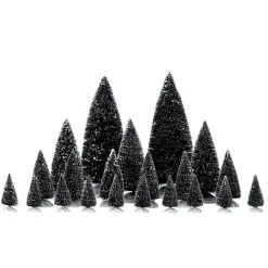Assorted Pine Trees - 21 Piece Set