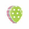 Assorted 11" Polka Dot Latex Balloon, 1pc.