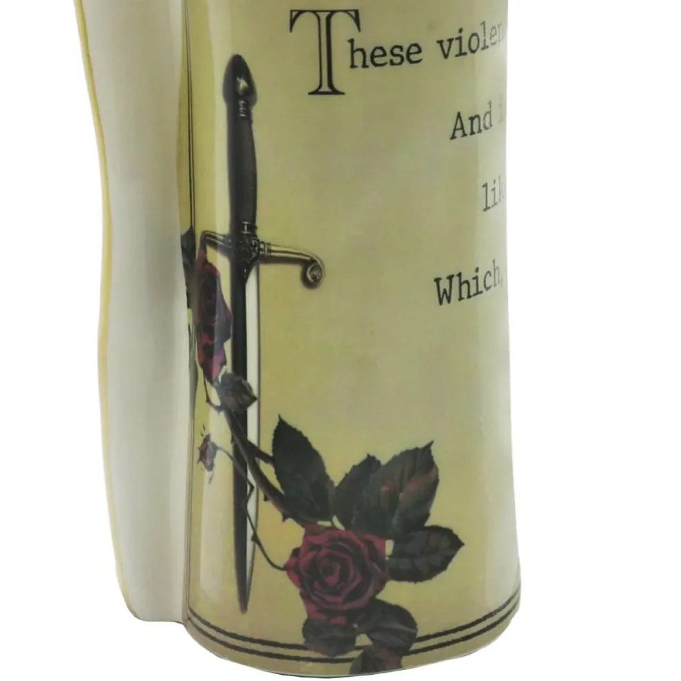 Assorted 7" Romeo & Juliet Ceramic Scroll Vase, 1pc. by Ashland®