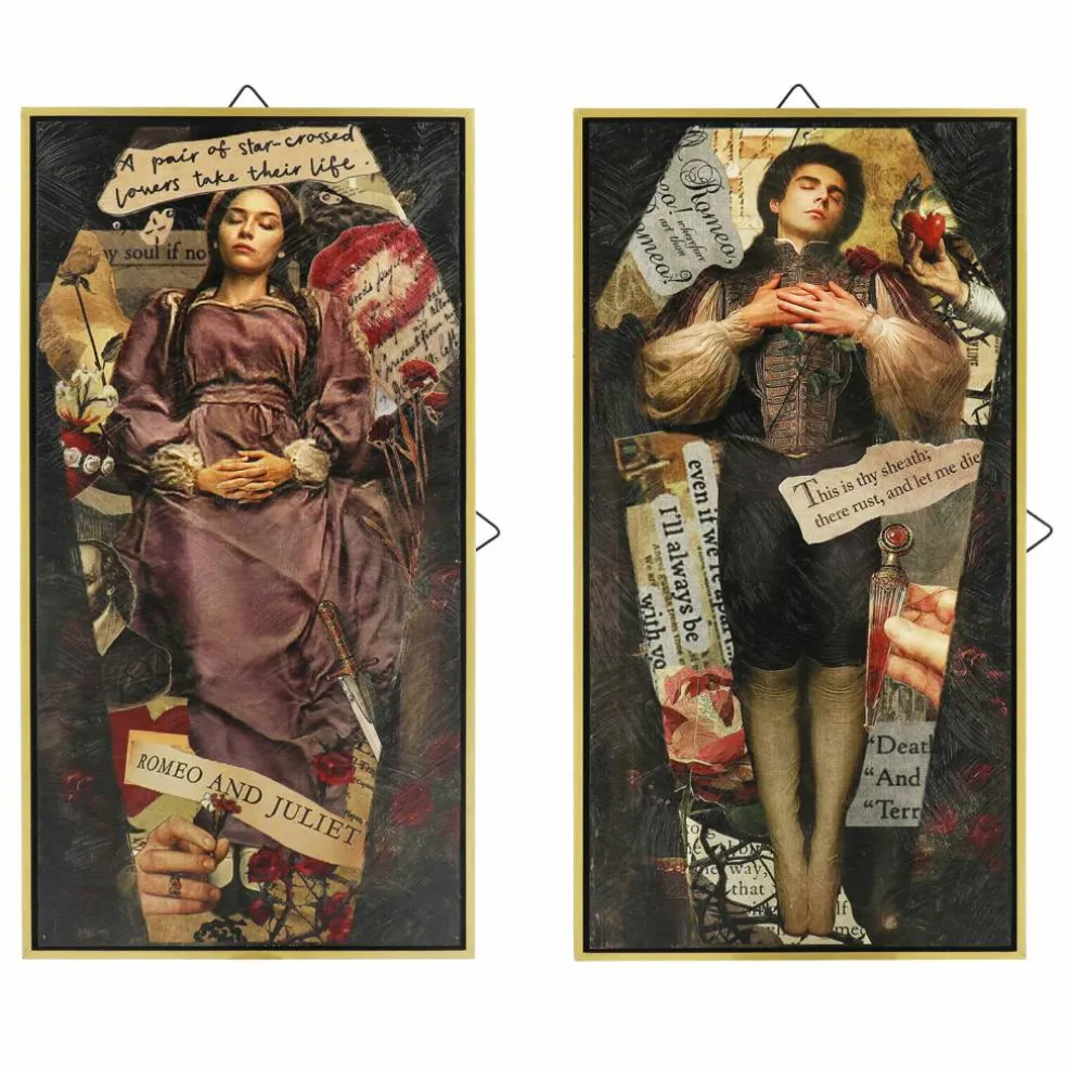 Assorted Romeo & Juliet Coffin Wall Décor, 1pc. by Ashland®