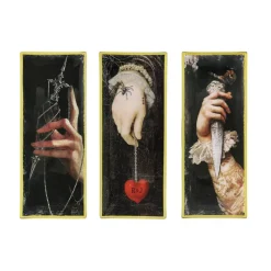 Assorted 10.5" Romeo & Juliet Glass Trinket Plate, 1pc. by Ashland®