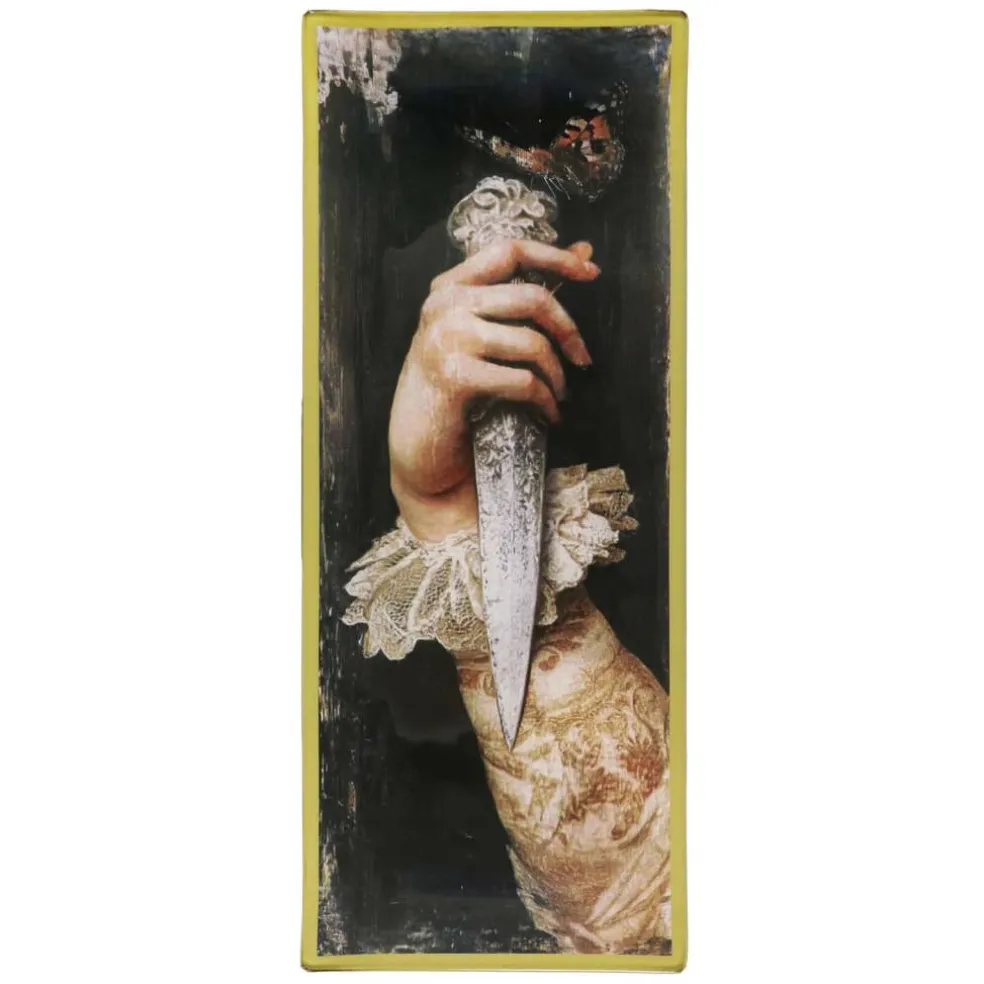Assorted 10.5" Romeo & Juliet Glass Trinket Plate, 1pc. by Ashland®