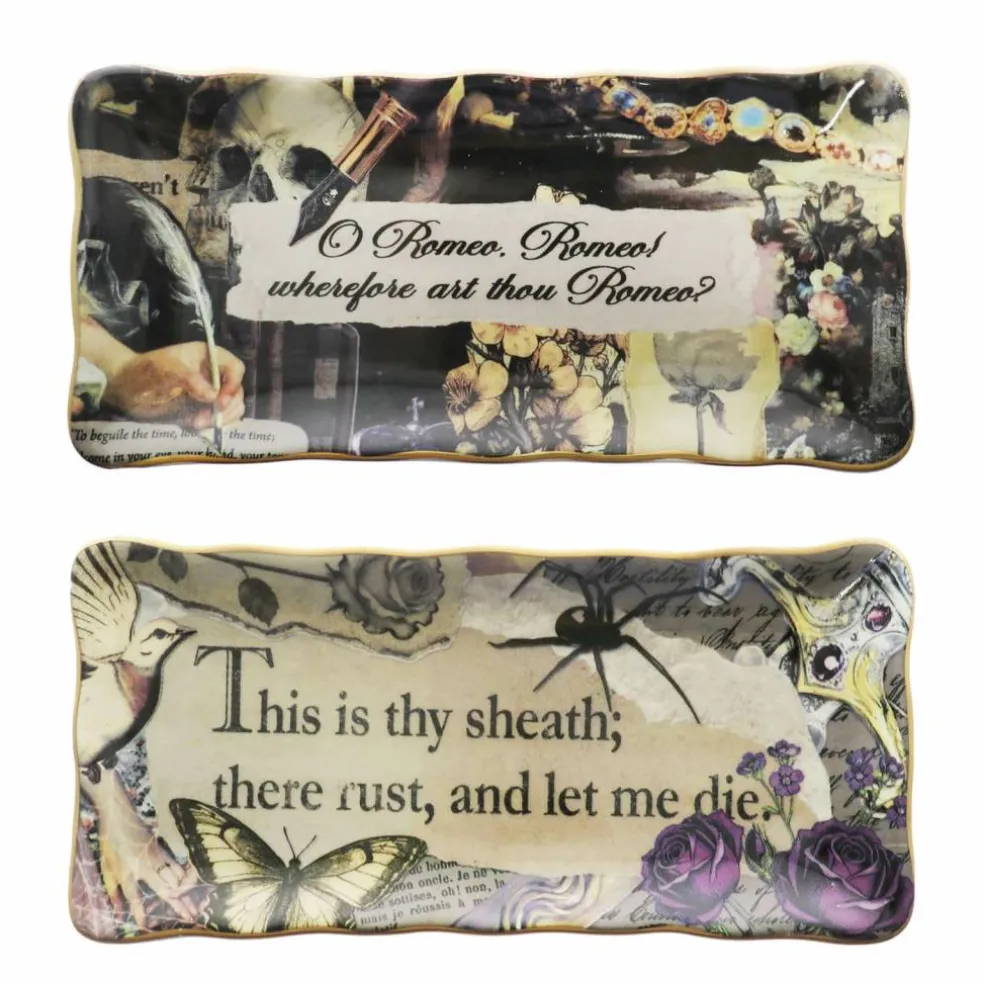 Assorted 7" Romeo & Juliet Quote Ceramic Plate, 1pc. by Ashland®