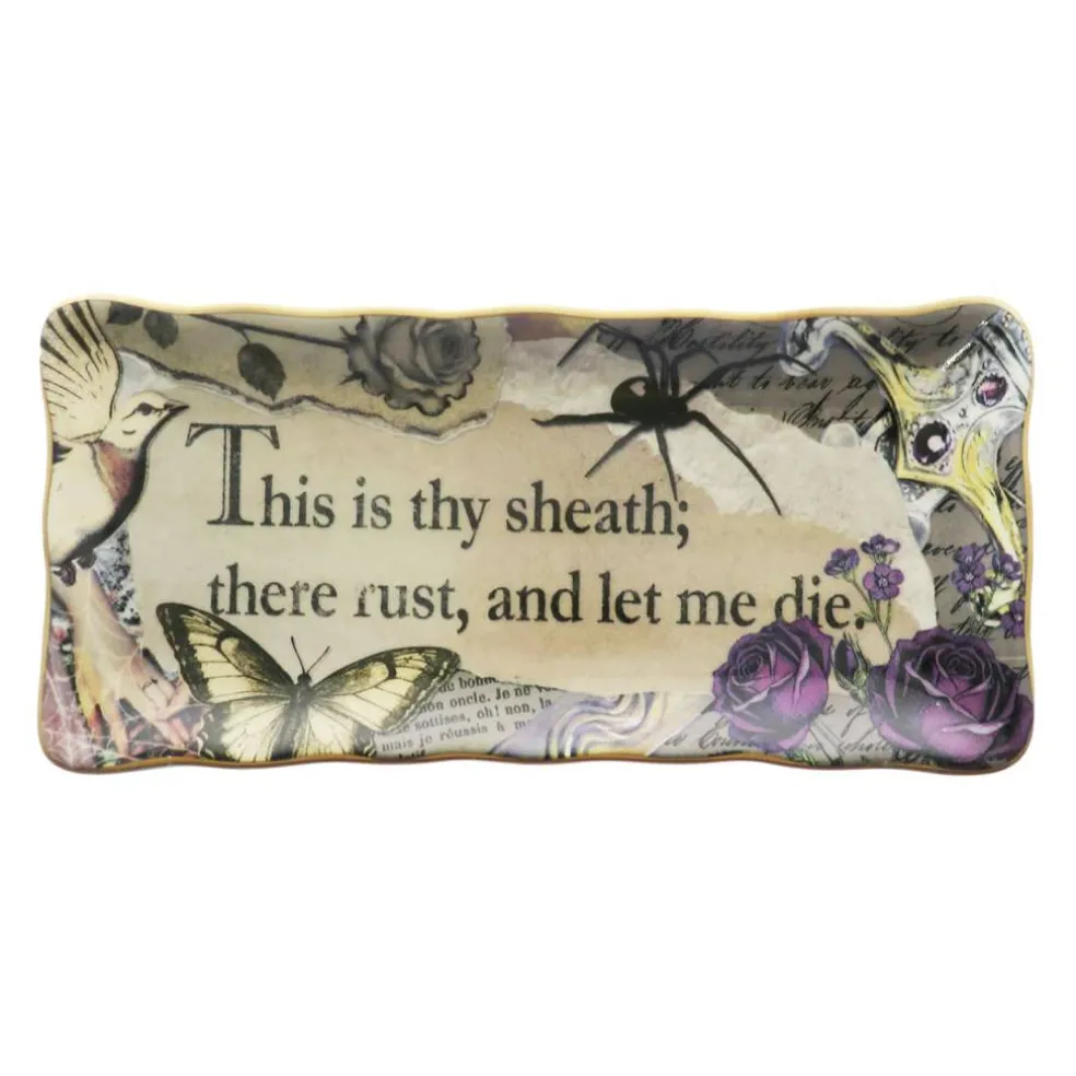 Assorted 7" Romeo & Juliet Quote Ceramic Plate, 1pc. by Ashland®