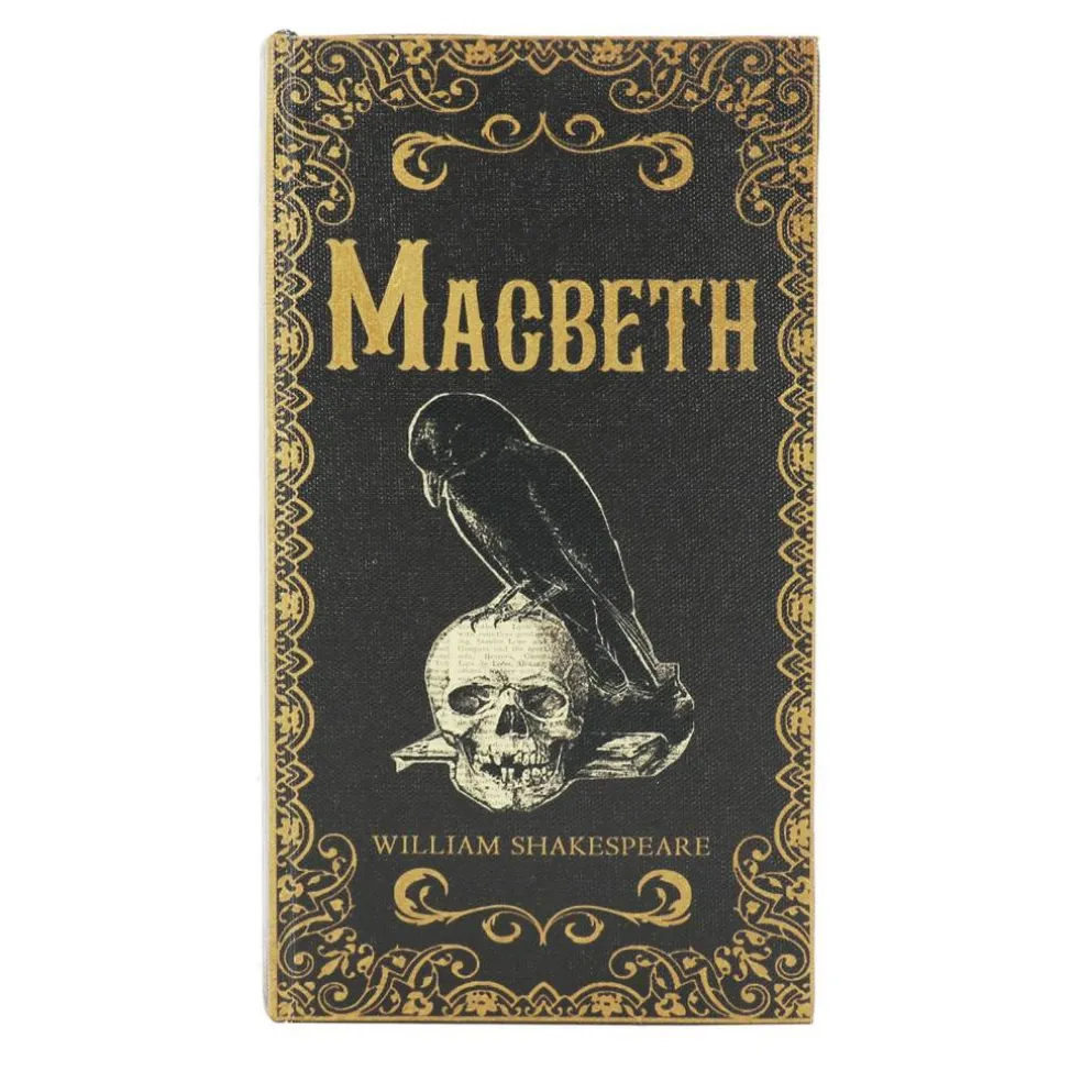 Assorted 9.25" Shakespeare Play Decorative Tabletop Book Box, 1pc. by Ashland®