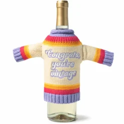 Assorted Two Left Feet® It's Yo Birthday Wine & Bottle Sweater, 1pc.