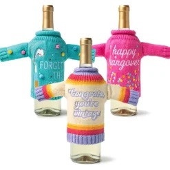 Assorted Two Left Feet®  It's Yo Birthday Wine & Bottle Sweater, 1pc.
