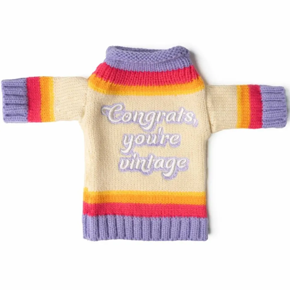 Assorted Two Left Feet® It's Yo Birthday Wine & Bottle Sweater, 1pc.