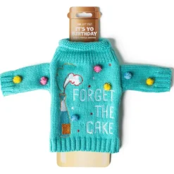 Assorted Two Left Feet® It's Yo Birthday Wine & Bottle Sweater, 1pc.