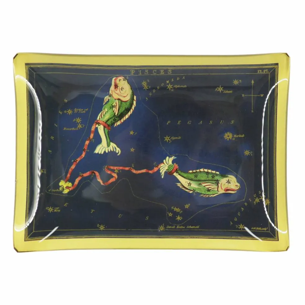 Assorted 5.5" x 4" Zodiac Glass Plate by Ashland®, 1pc.