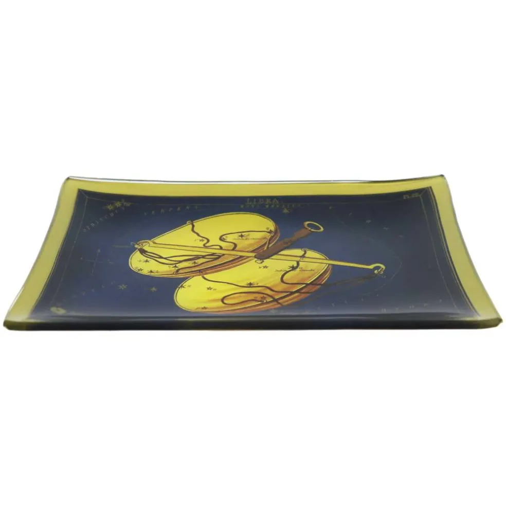 Assorted 5.5" x 4" Zodiac Glass Plate by Ashland®, 1pc.