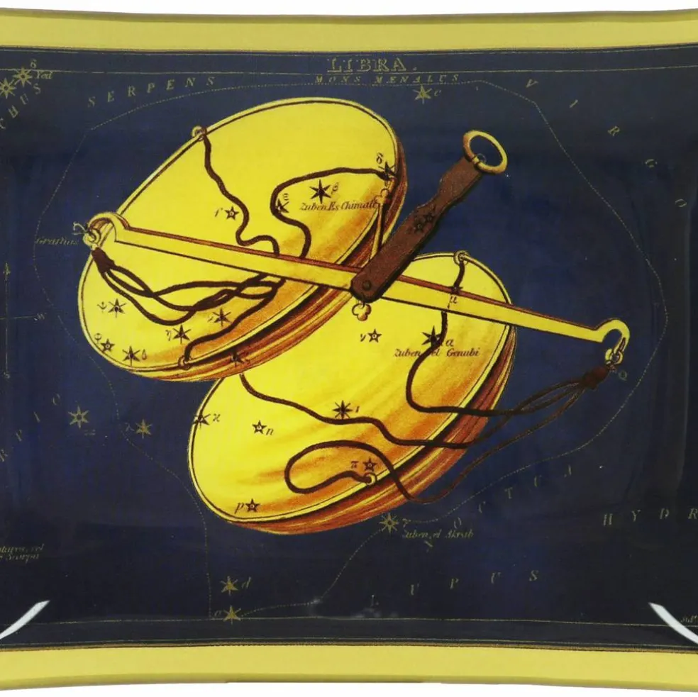 Assorted 5.5" x 4" Zodiac Glass Plate by Ashland®, 1pc.
