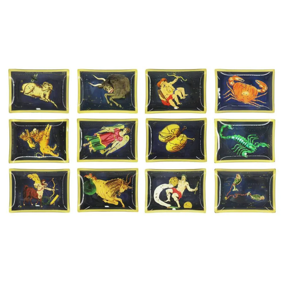 Assorted 5.5" x 4" Zodiac Glass Plate by Ashland®, 1pc.