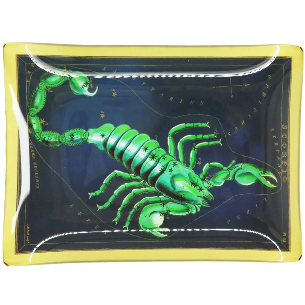 Assorted 5.5" x 4" Zodiac Glass Plate by Ashland®, 1pc.
