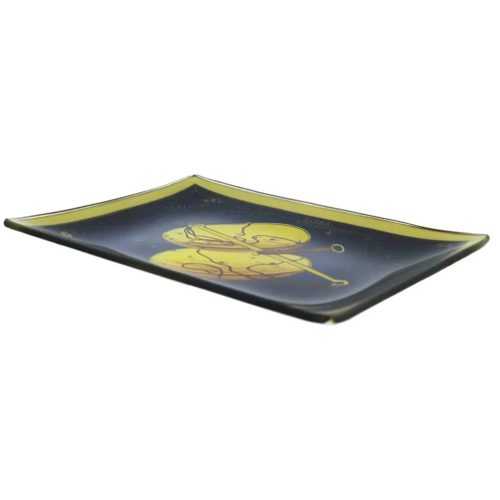 Assorted 5.5" x 4" Zodiac Glass Plate by Ashland®, 1pc.