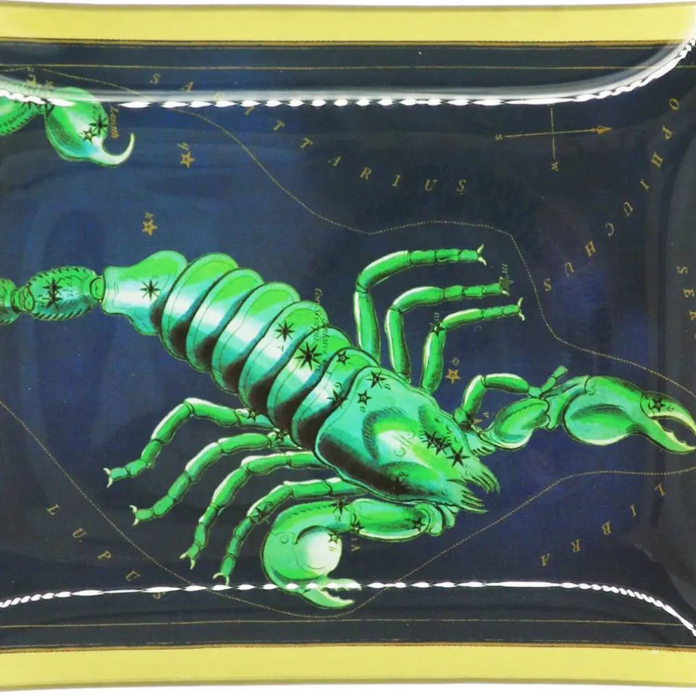 Assorted 5.5" x 4" Zodiac Glass Plate by Ashland®, 1pc.