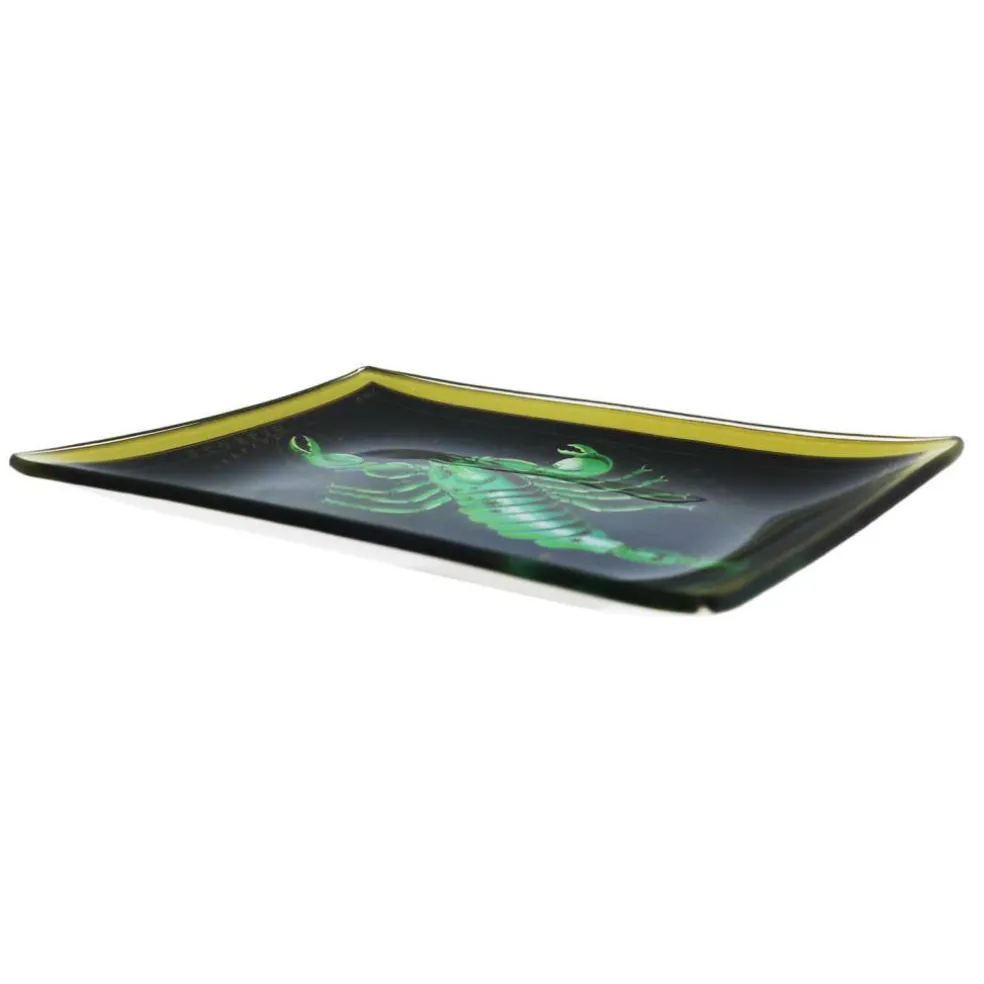 Assorted 5.5" x 4" Zodiac Glass Plate by Ashland®, 1pc.
