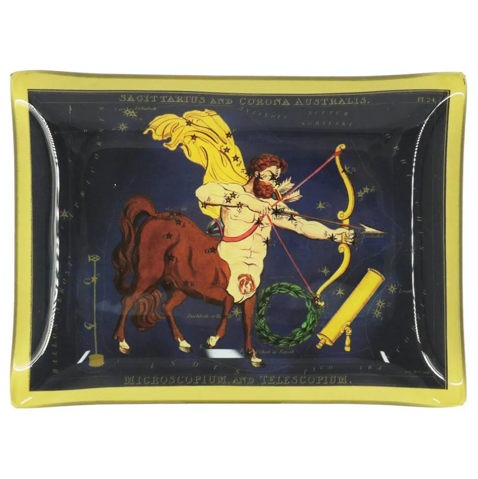 Assorted 5.5" x 4" Zodiac Glass Plate by Ashland®, 1pc.