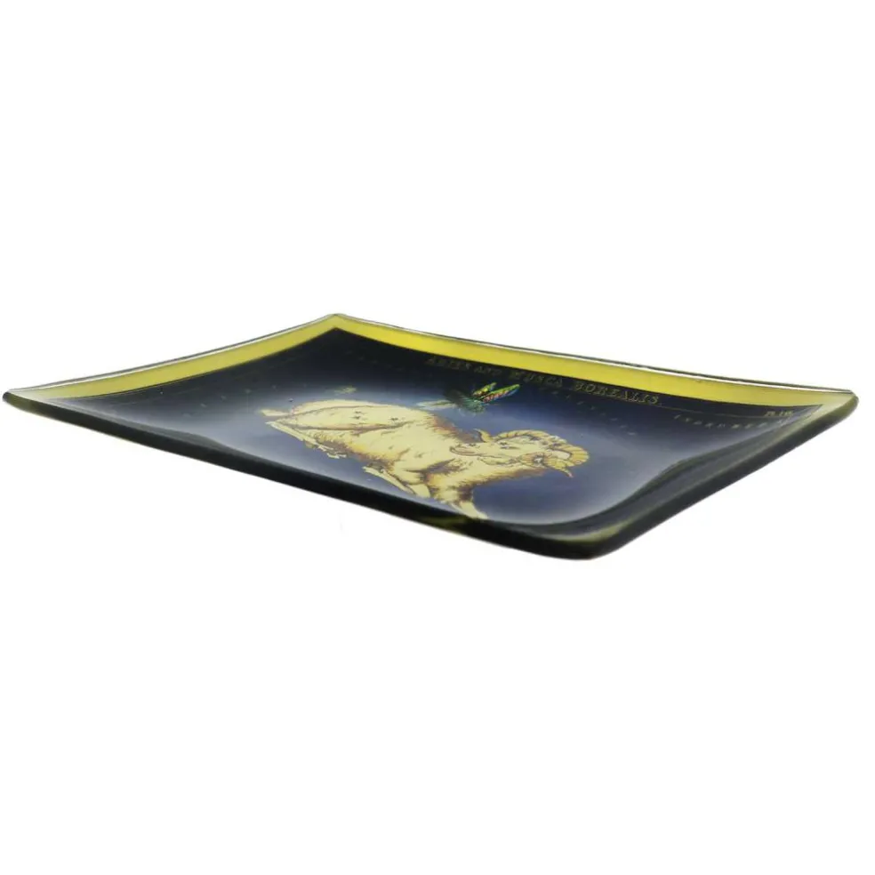 Assorted 5.5" x 4" Zodiac Glass Plate by Ashland®, 1pc.