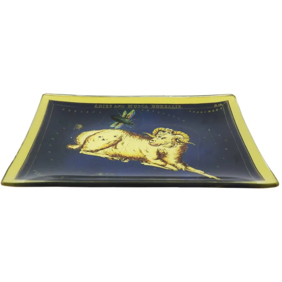 Assorted 5.5" x 4" Zodiac Glass Plate by Ashland®, 1pc.