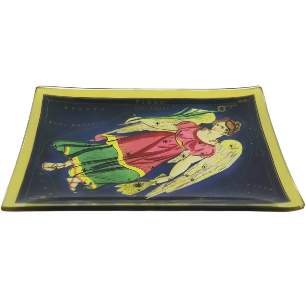 Assorted 5.5" x 4" Zodiac Glass Plate by Ashland®, 1pc.