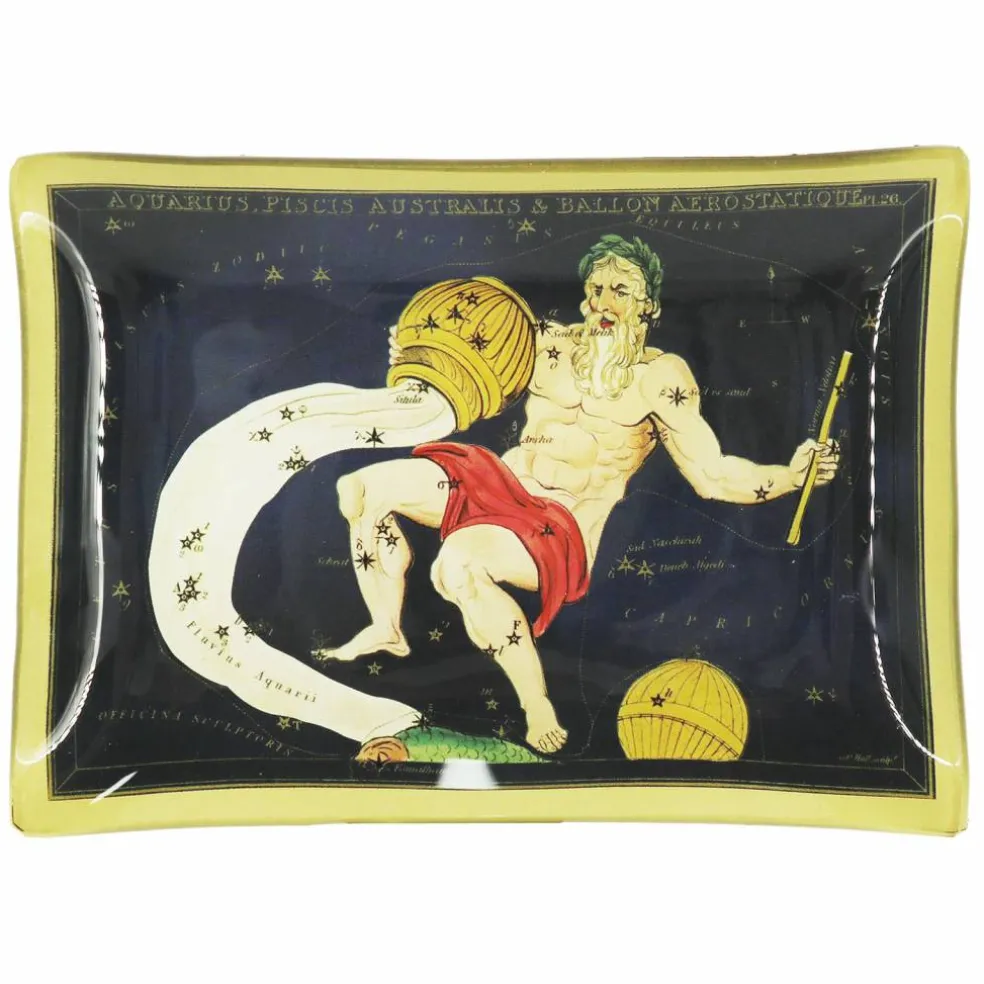 Assorted 5.5" x 4" Zodiac Glass Plate by Ashland®, 1pc.