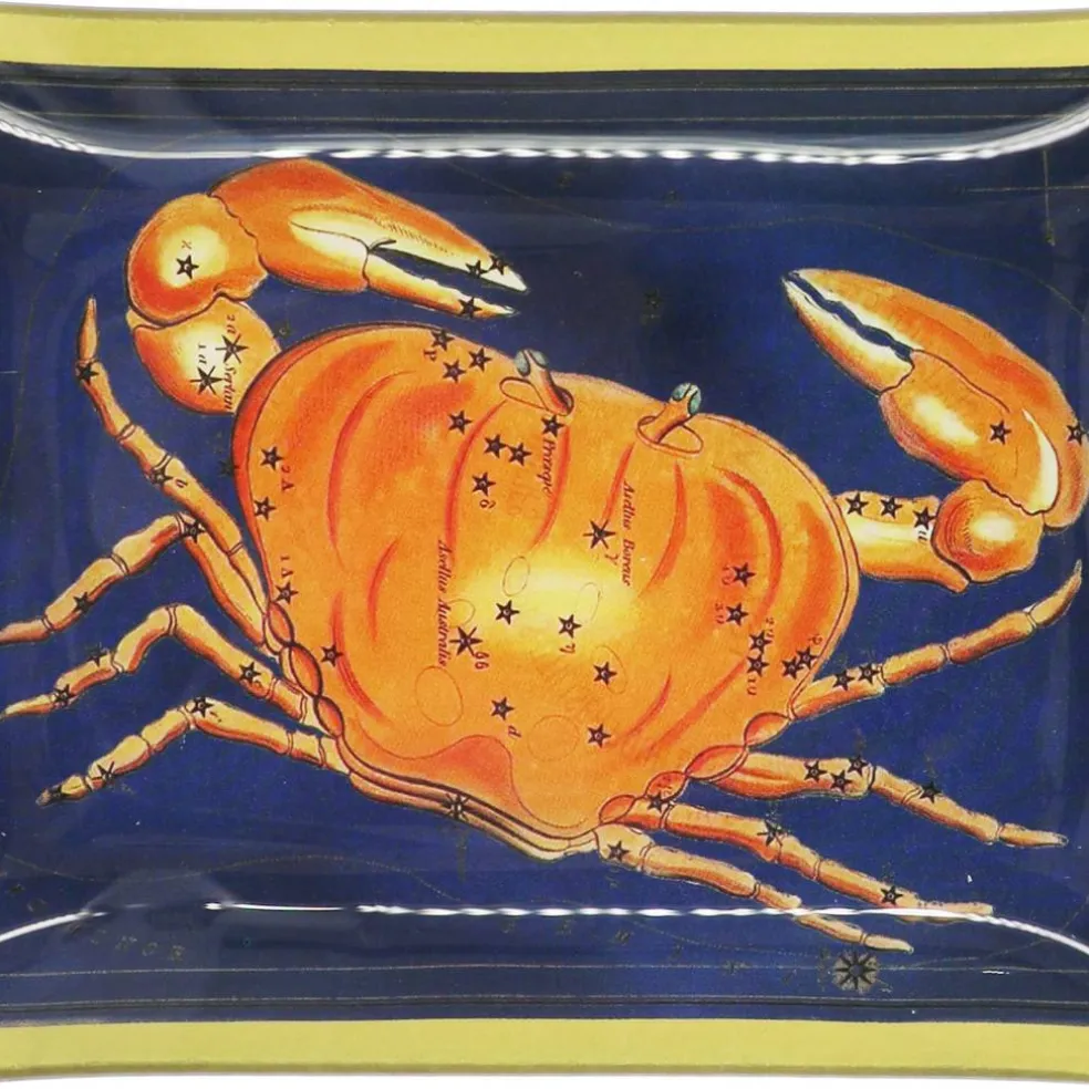 Assorted 5.5" x 4" Zodiac Glass Plate by Ashland®, 1pc.