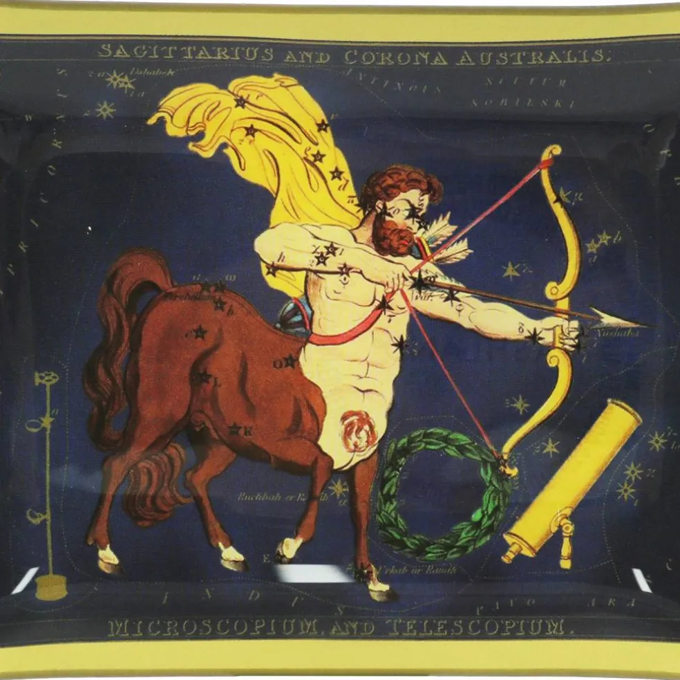 Assorted 5.5" x 4" Zodiac Glass Plate by Ashland®, 1pc.