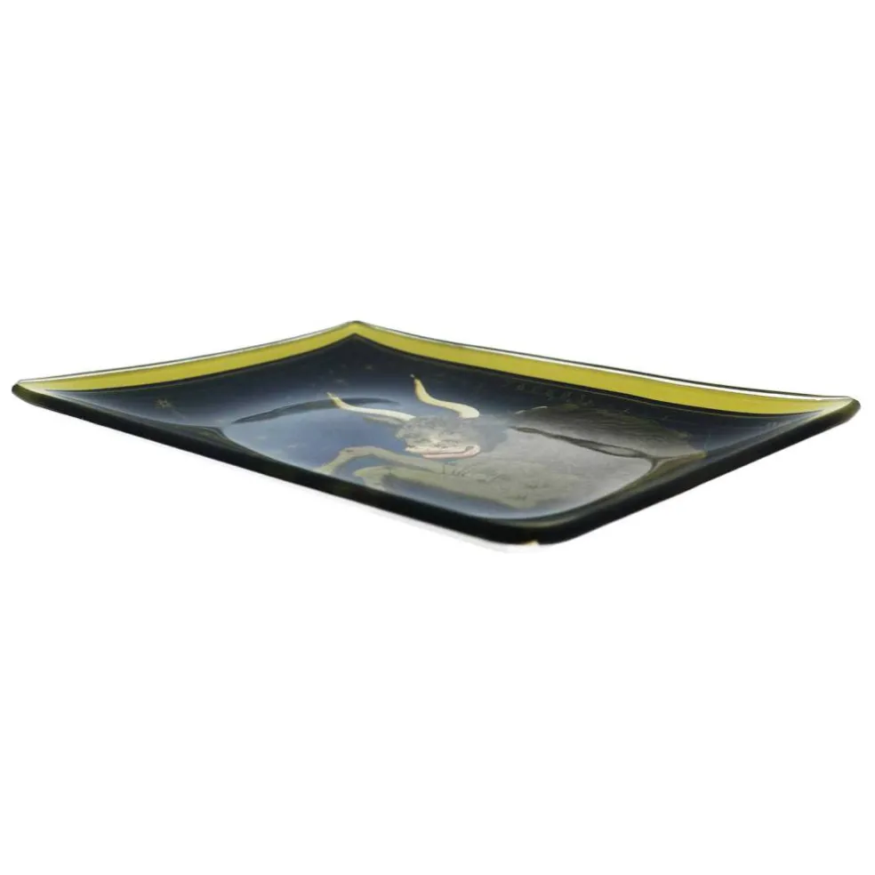 Assorted 5.5" x 4" Zodiac Glass Plate by Ashland®, 1pc.