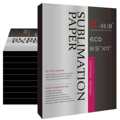 A-SUB Eco 125g Sublimation Paper in Multiple Sizes