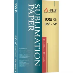 A-SUB 105g Sublimation Paper 150-1500 Sheets in Multiple Sizes