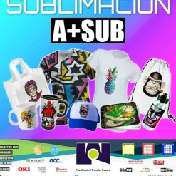 A-SUB Sublimation Paper for DIY Unique Christmas Gifts Compatible with Inkjet Printer which Match Sublimation Ink