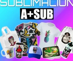 A-SUB Sublimation Paper for DIY Unique Christmas Gifts Compatible with Inkjet Printer which Match Sublimation Ink