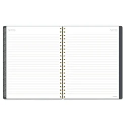 AT-A-GLANCE 11 in. x 8.5 in. 12-Month (Jan-Dec 2026) Hera Weekly Monthly Planner - Black/Gold Cover