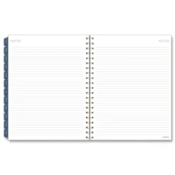 AT-A-GLANCE 11 in. x 8.5 in. 12-Month (Jan-Dec 2026) Abyss Weekly/Monthly Planner - Blue Cover