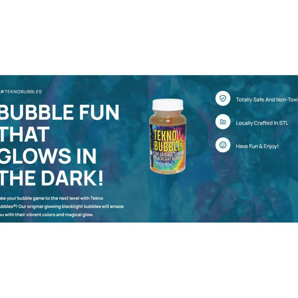 Atomic Bubbles 64oz. Gold Tekno Bubbles Smart Pouch Refill