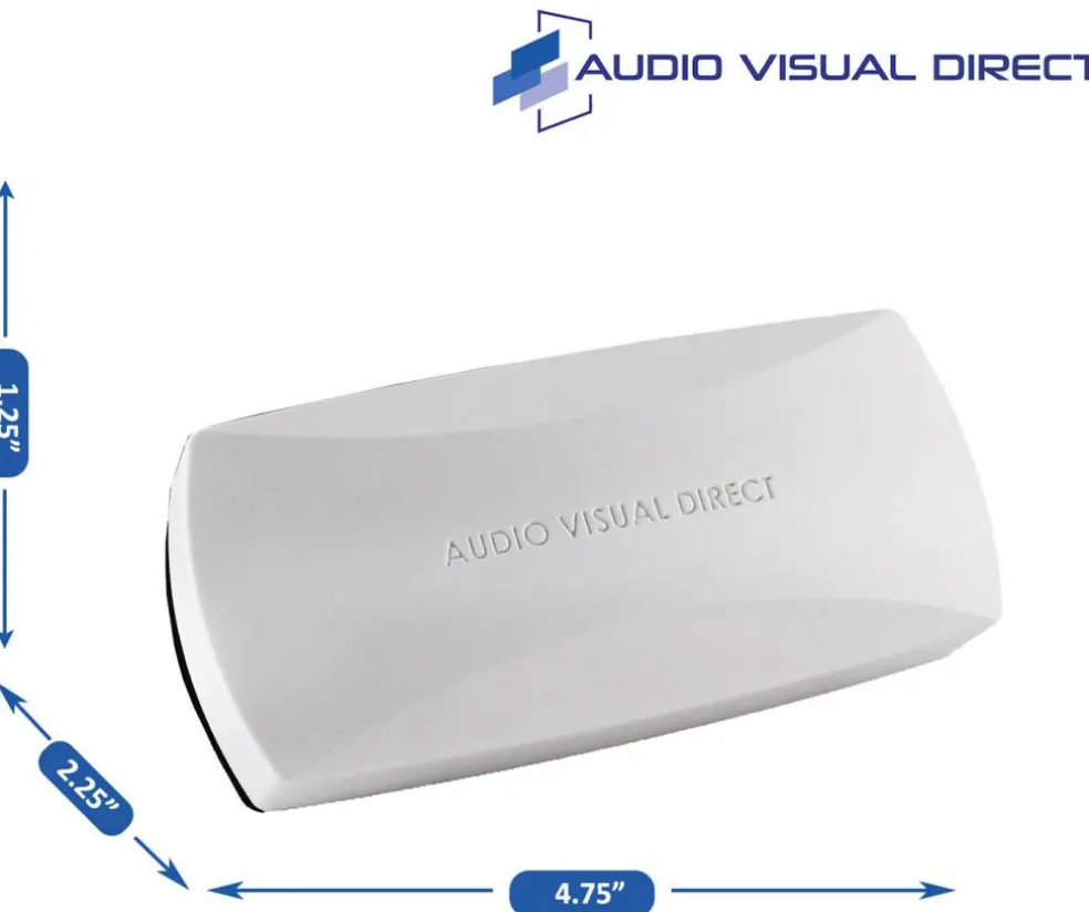 Audio-Visual Direct Magnetic Eraser For Dry-Erase Boards & Glass Boards