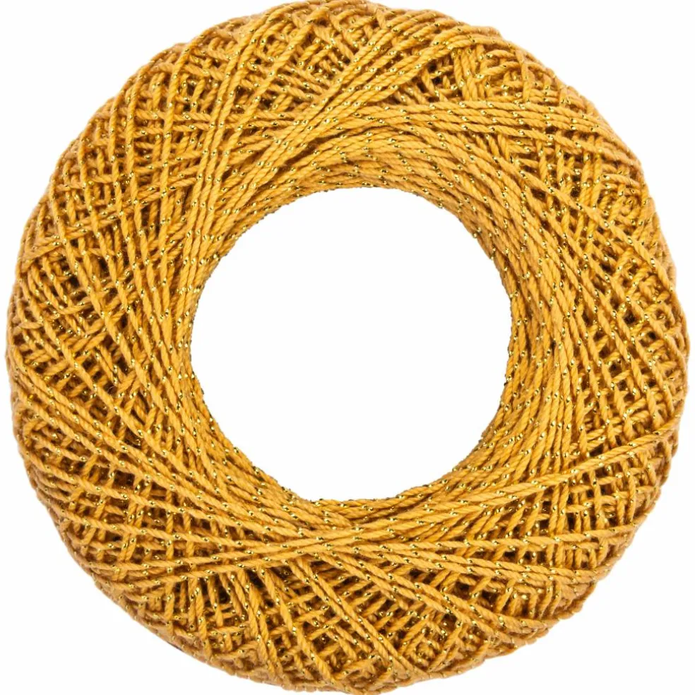 Aunt Lydia's® Metallic Cotton Crochet Thread