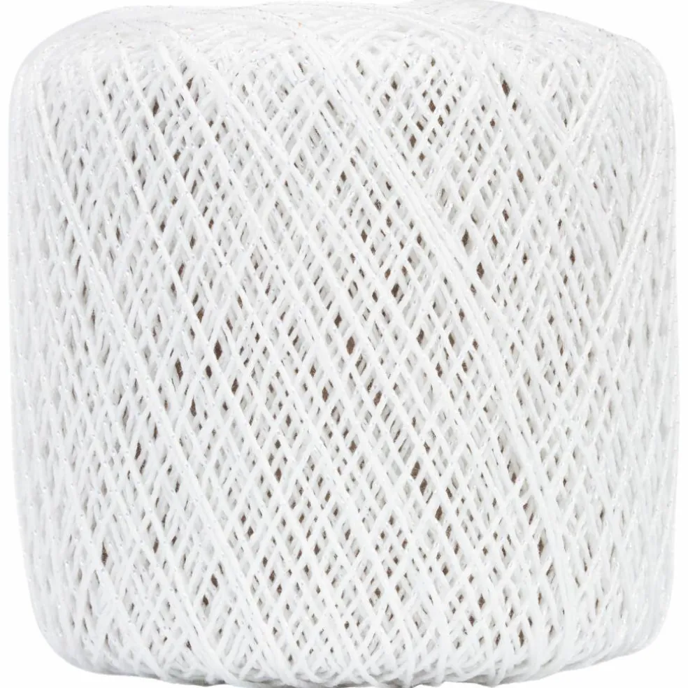 Aunt Lydia's® Metallic Cotton Crochet Thread