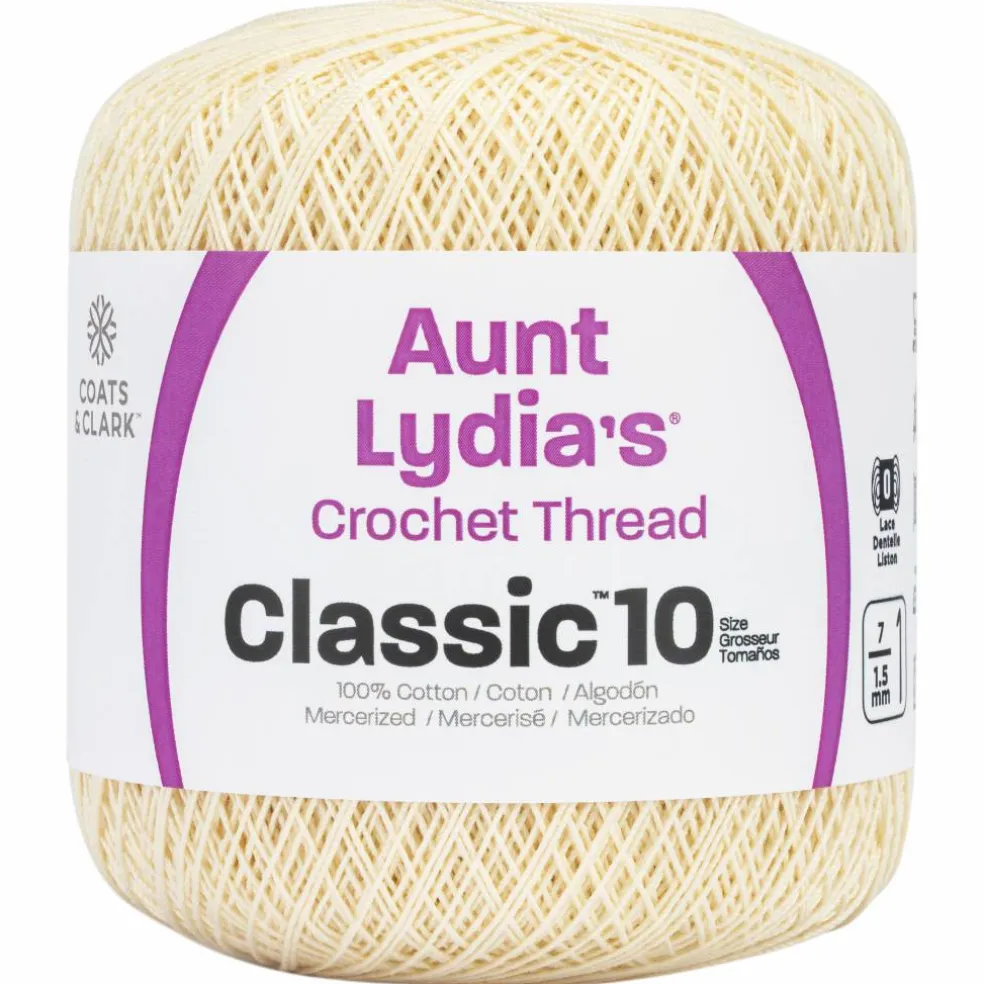 Aunt Lydia's® Size 10 Classic Cotton Crochet Thread