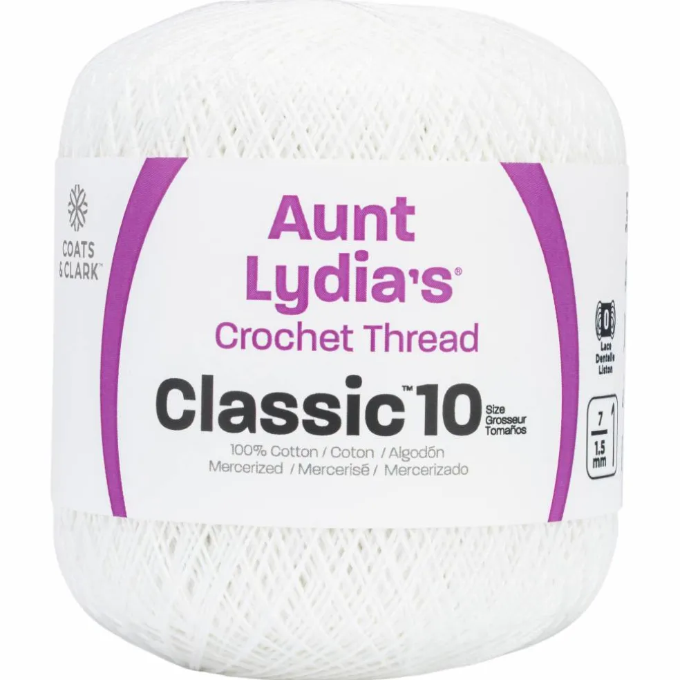 Aunt Lydia's® Size 10 Classic Cotton Crochet Thread