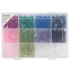 Aurora Borealis Glass Bead Mix, 8mm by Bead Landing™