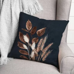 18" Autumn Botanicals Indoor/Outdoor Pillow