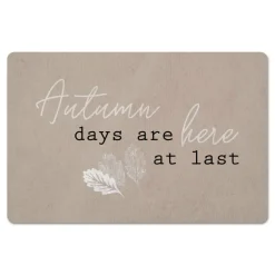 Autumn Days At Last Floor Mat