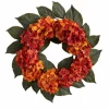 20" Autumn Hydrangea Wreath